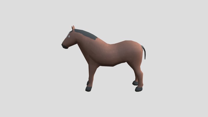 Low Poly Horse