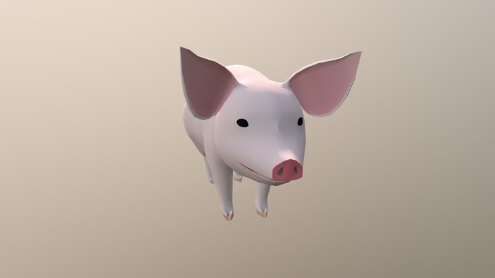 ブタ 3D Model
