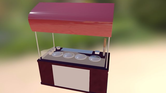 Dondurma Standı 3D Model