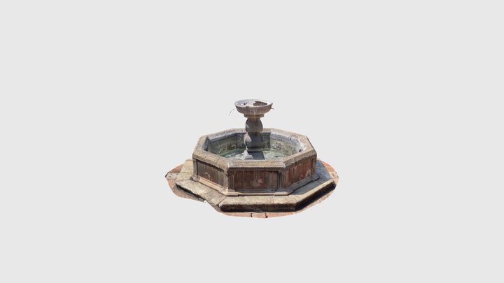 Fuente de Convento de Capuchinas. 3D Model