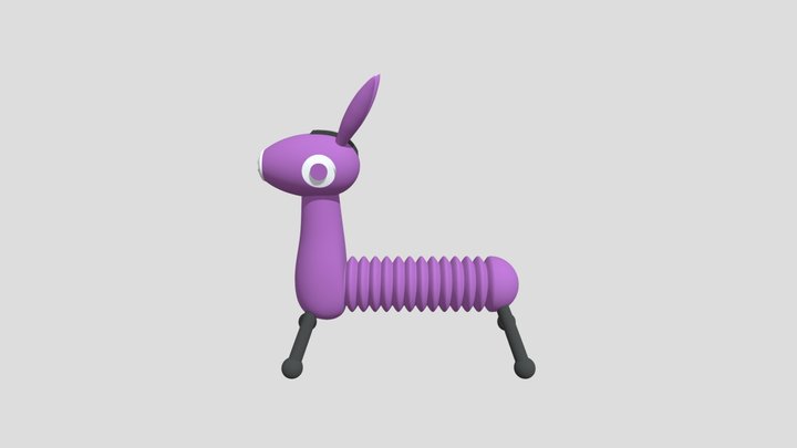 Donkey toy 3D Model
