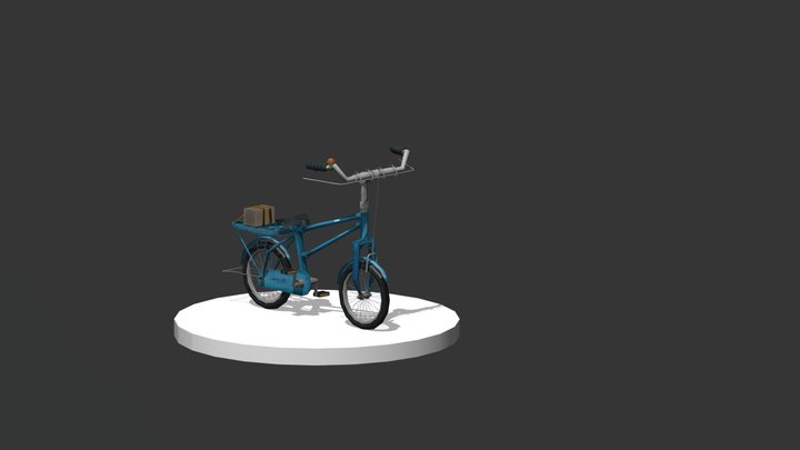 作業-(腳踏車) 3D Model