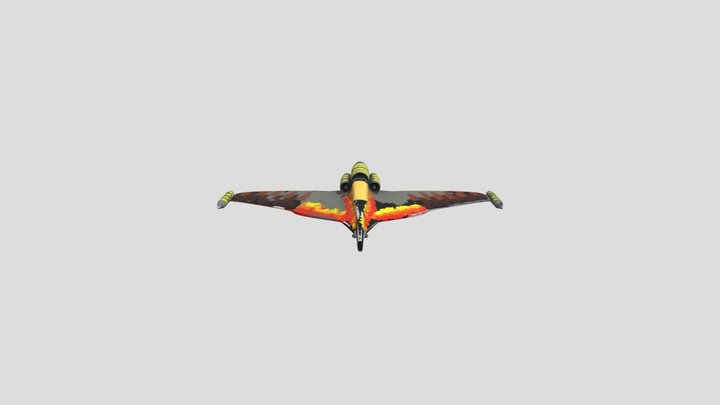 Space fighter 01 3D Model