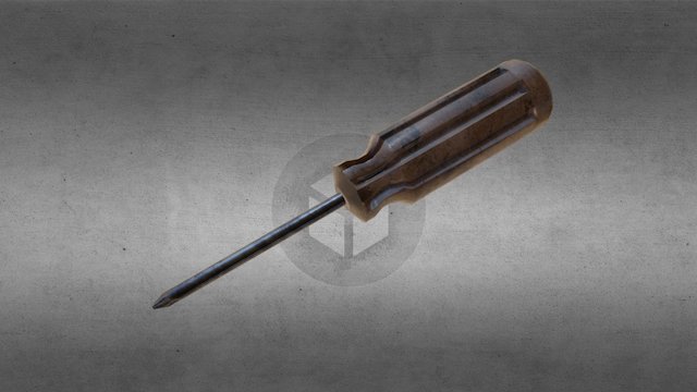 Screwdriver 3D Model