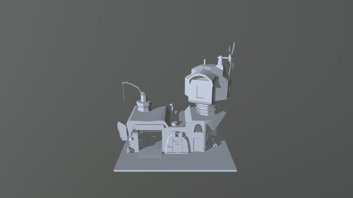 Garage draft 3D Model