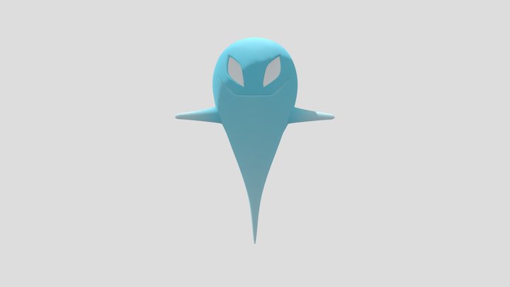 Ice Ghost - Pac Man PMATGA PC 3D Model