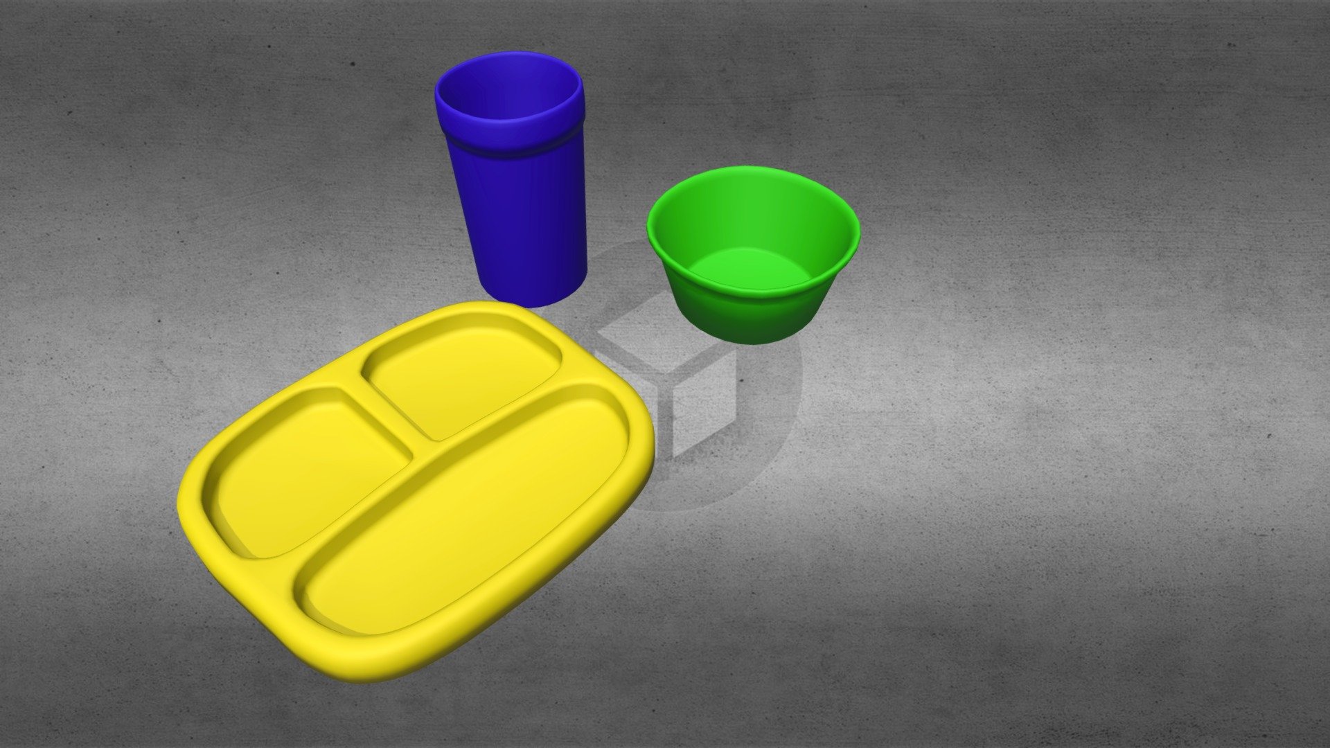 simple dish set