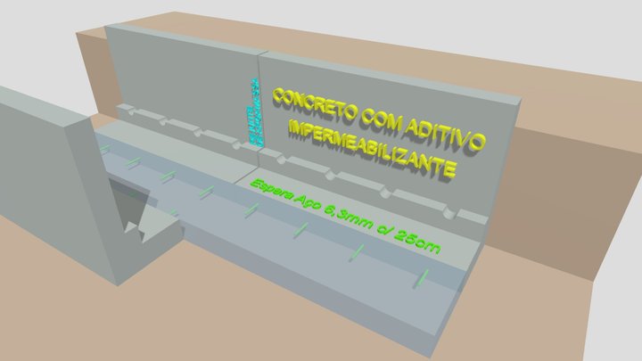 SM1-TF4-BIM-CANALETAS-PRÉ-MOLDADAS-R03 3D Model