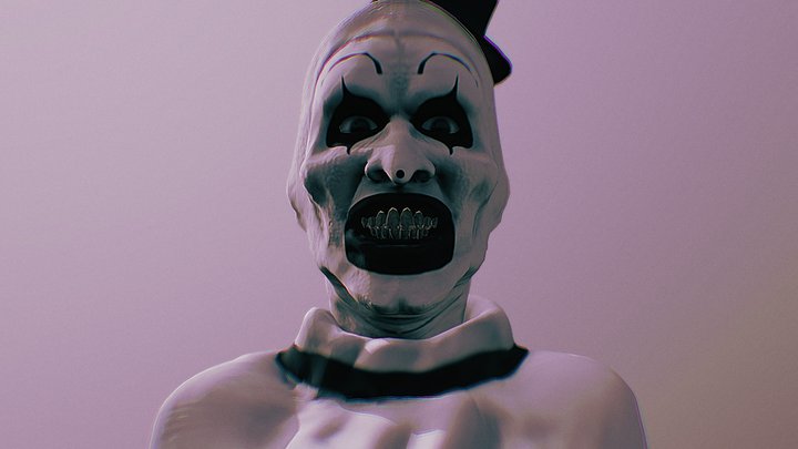 Art The Clown 3D Model