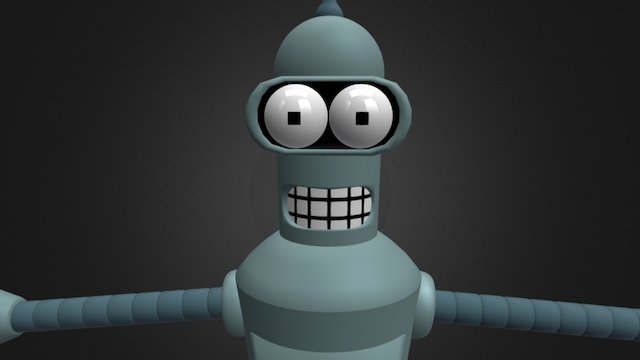 Bender in Blender 3D Model