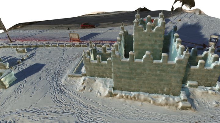 Ice Palace - 2018 -  Detroit Lakes, MN 3D Model