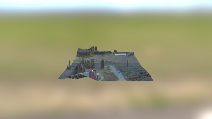 Kamibisei_Bridge 3D Model