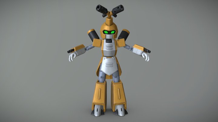 Medabots 3D models - Sketchfab