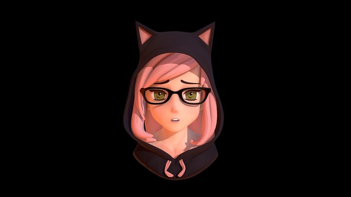Nekochan 3D Model