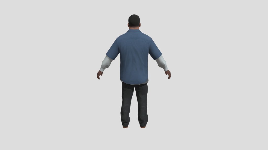 Franklin GTA Character (3D Model)