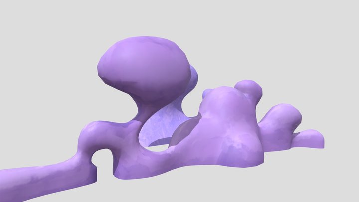 Spongebob Tscp Backround 3D Model