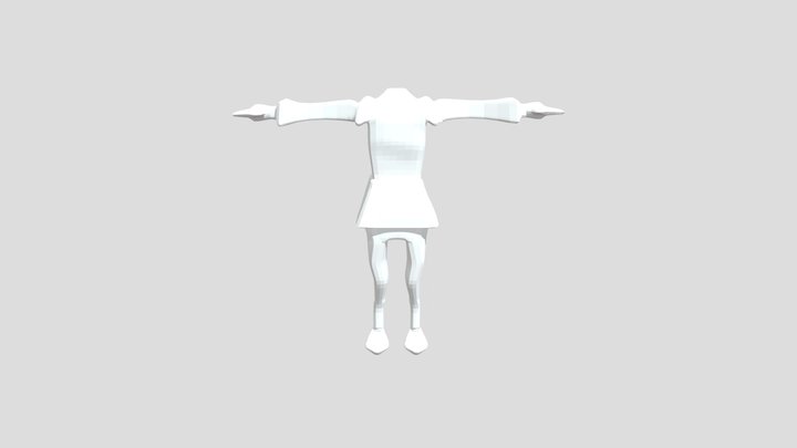 (Free) Stylize Male Medieval Body 3D Model