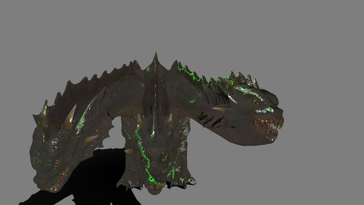 three-headed-hydra 3D Model