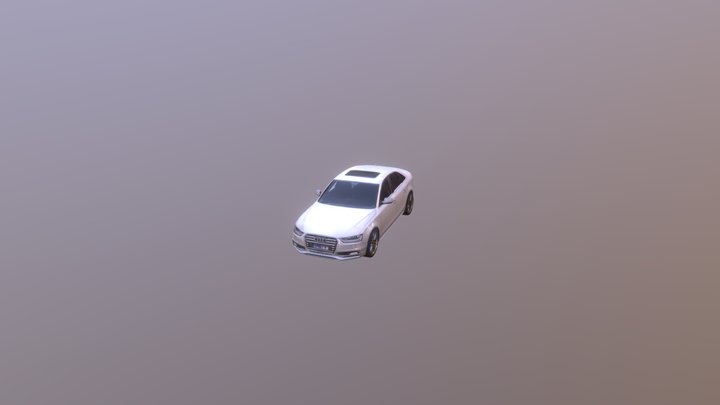 Car Audi S4 Jiaodianshiping 3D Model