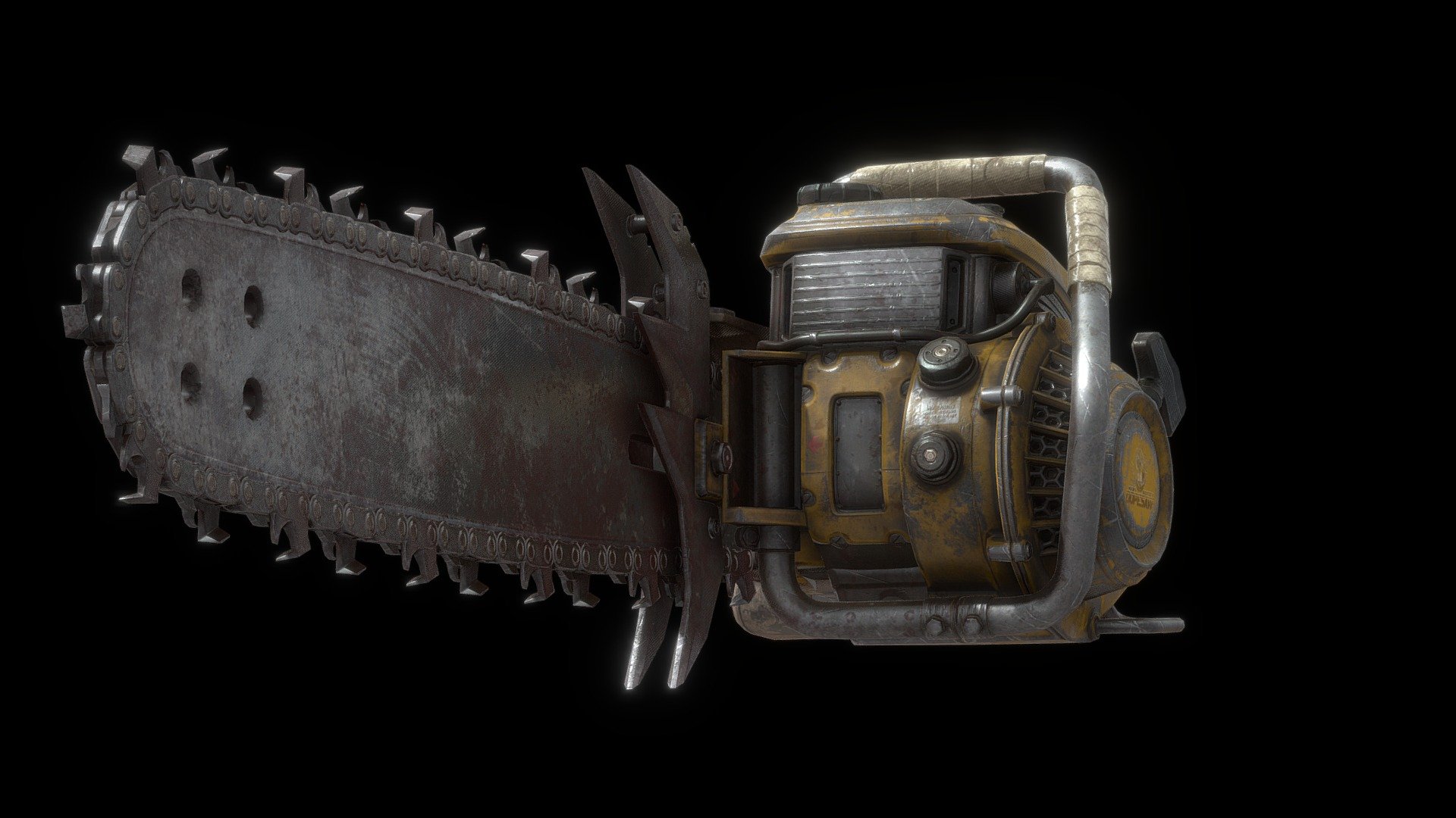 DOOM eternal chainsaw - Download Free 3D model by DJ_Nugget [61d0028 ...