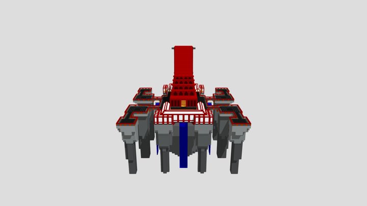 tempel 3D Model
