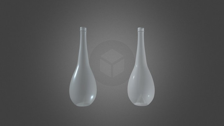 Propuesta de botellas 3D Model