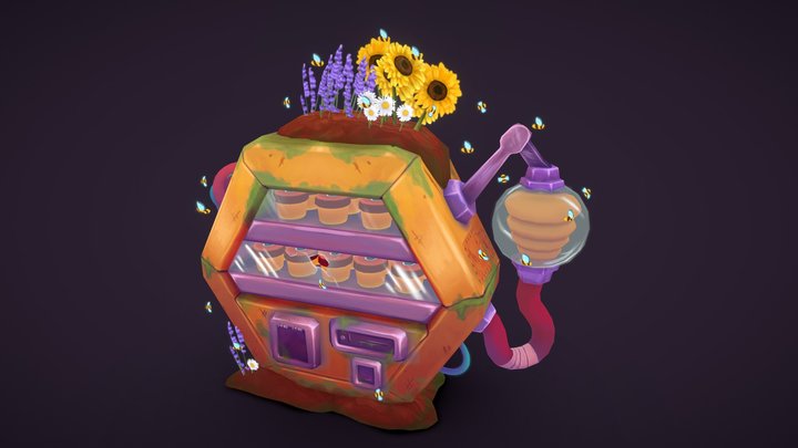HoneyMart 3D Model