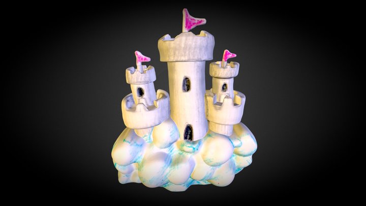 #40 - Castle in the Clouds 3D Model
