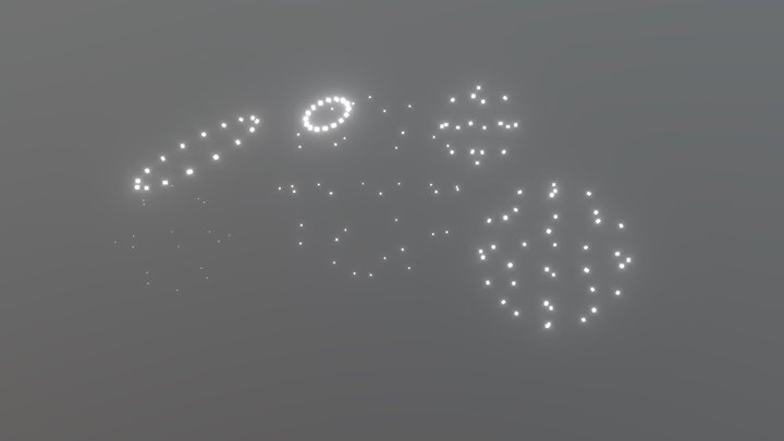 Firework 3D Model
