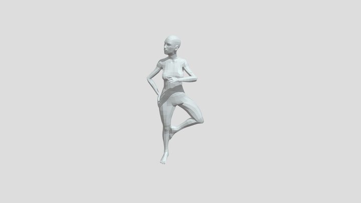 Female Pose 3D Model