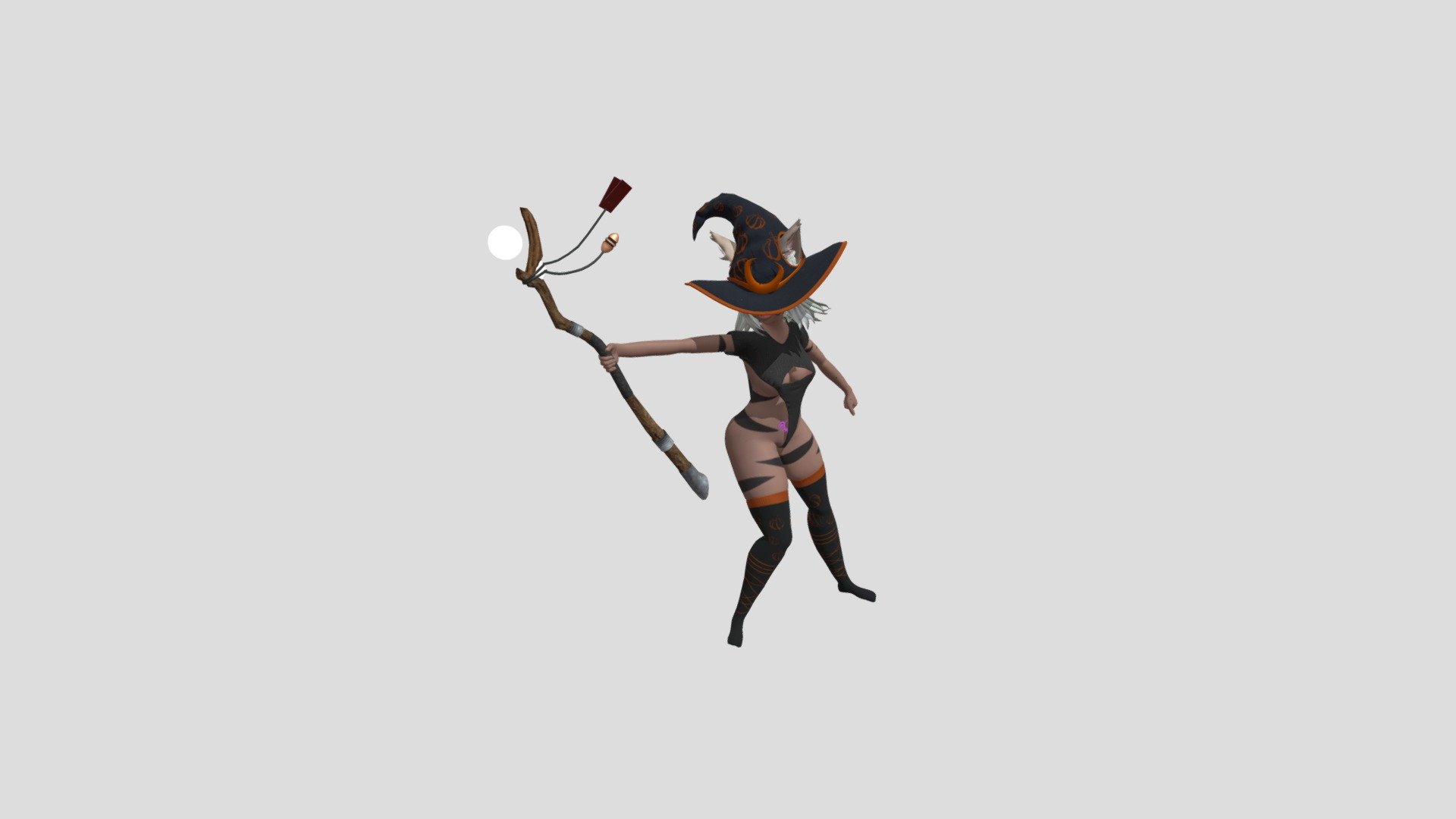 meru_the_spirit_witch (1) - 3D model by Metro (@marcodelamora39 ...