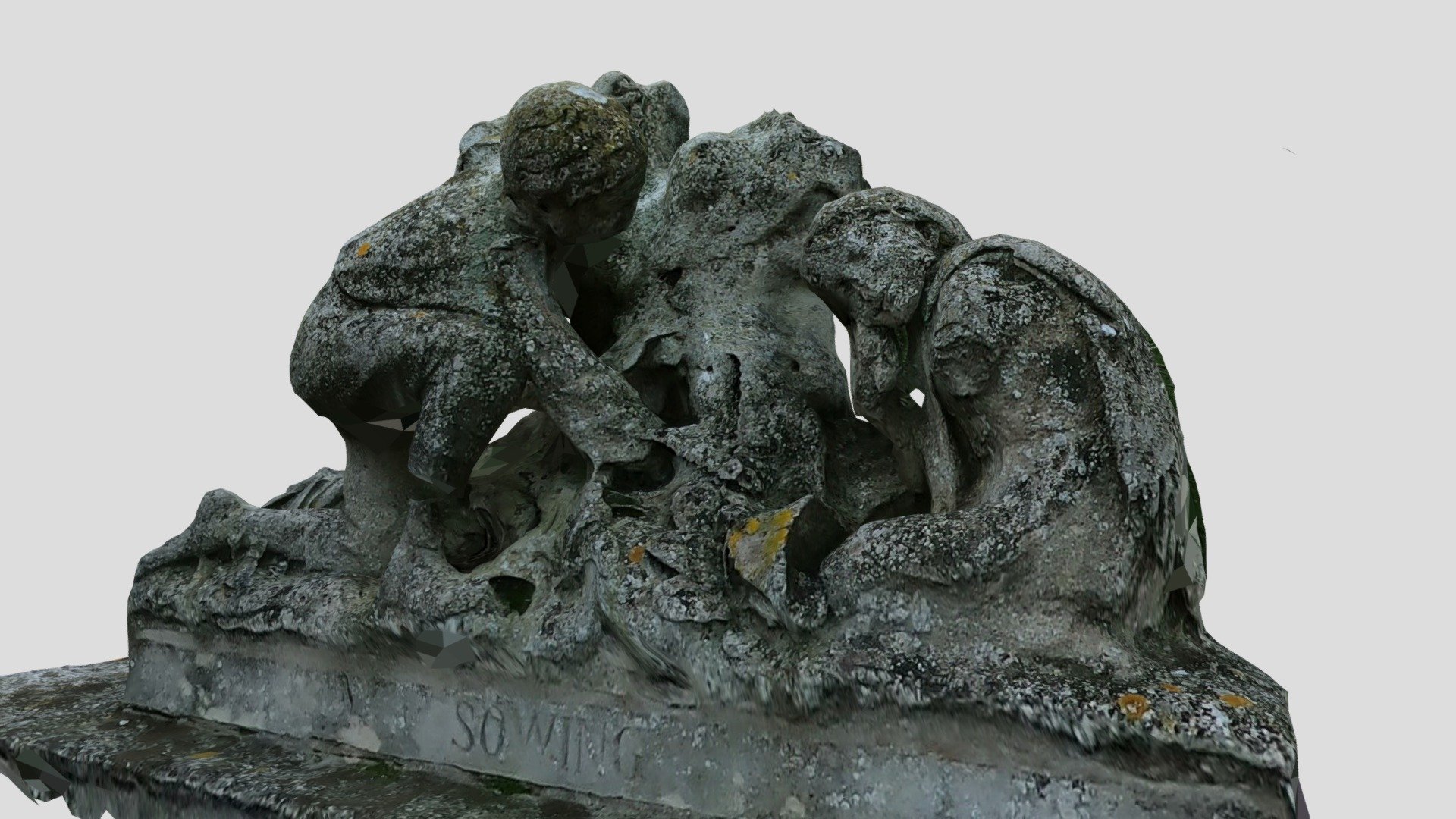 Sowing statue