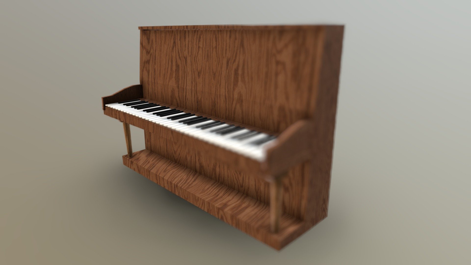 Piano - Sketchfab Weekly