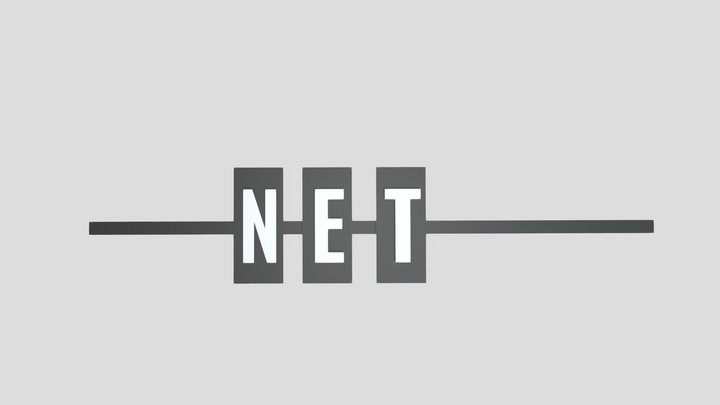 National Educational Television Logo (1958-19__) – Modèle 3D gratuit STL