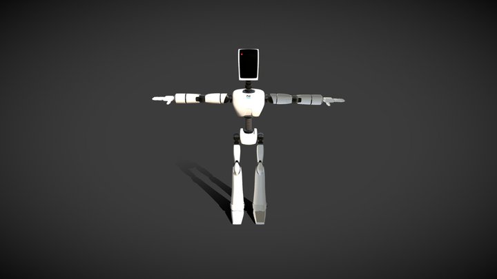 PAL max robot (Yes Rigged bone) – Modello 3D gratuito STL