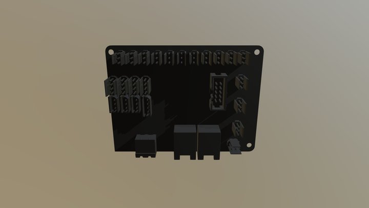 SensorControl_Board_v2 3D Model