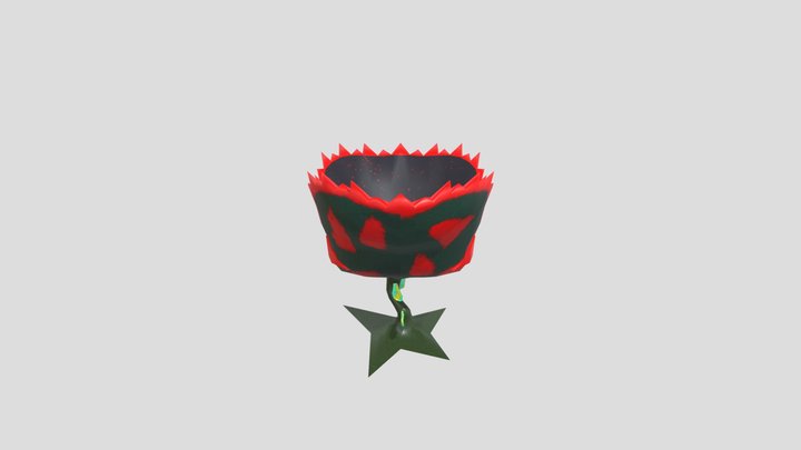Chewer - Plant Enemy 3D Model