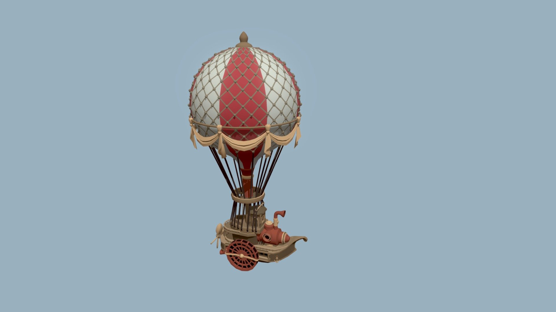 Verzamelen galop Trillen HW 06 - detailing (1 of 3) - Hot Air Balloon - Download Free 3D model by  JarviTiralin (@JarviTiralin) [61d7c16]
