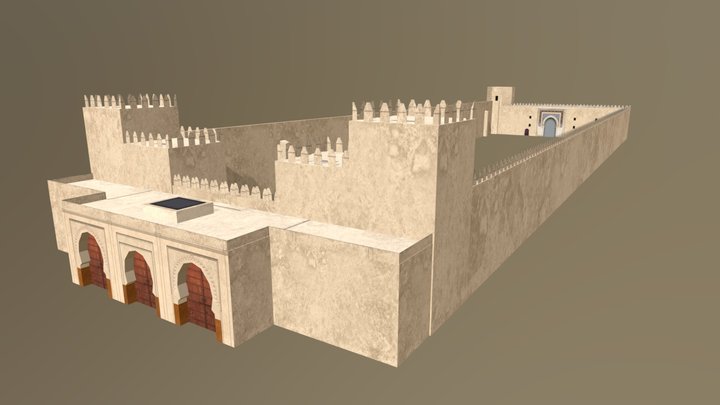 Bab Al Makina 3D Model