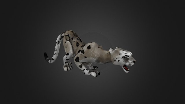 Panthère WuGu 3D Model