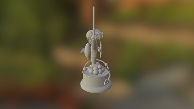 Bigbang Fansgiving Trophy Model 3D Model
