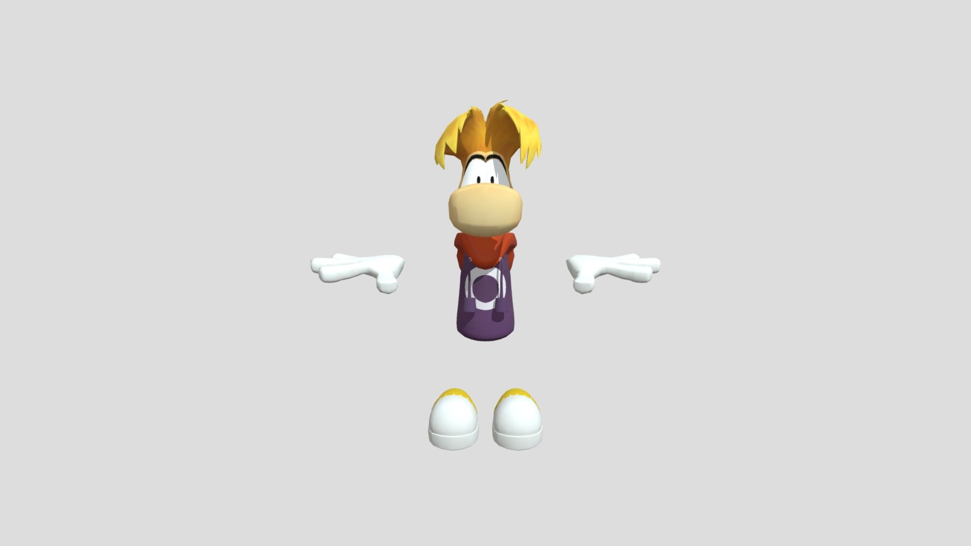 Rayman - Download Free 3D model by DonaldDucc (@anamariadesouzapereira3 ...