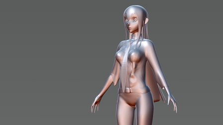 Makise Kurisu - Steins;Gate Model 3D Model