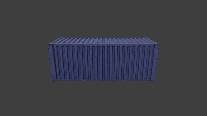 Container_Model 3D Model