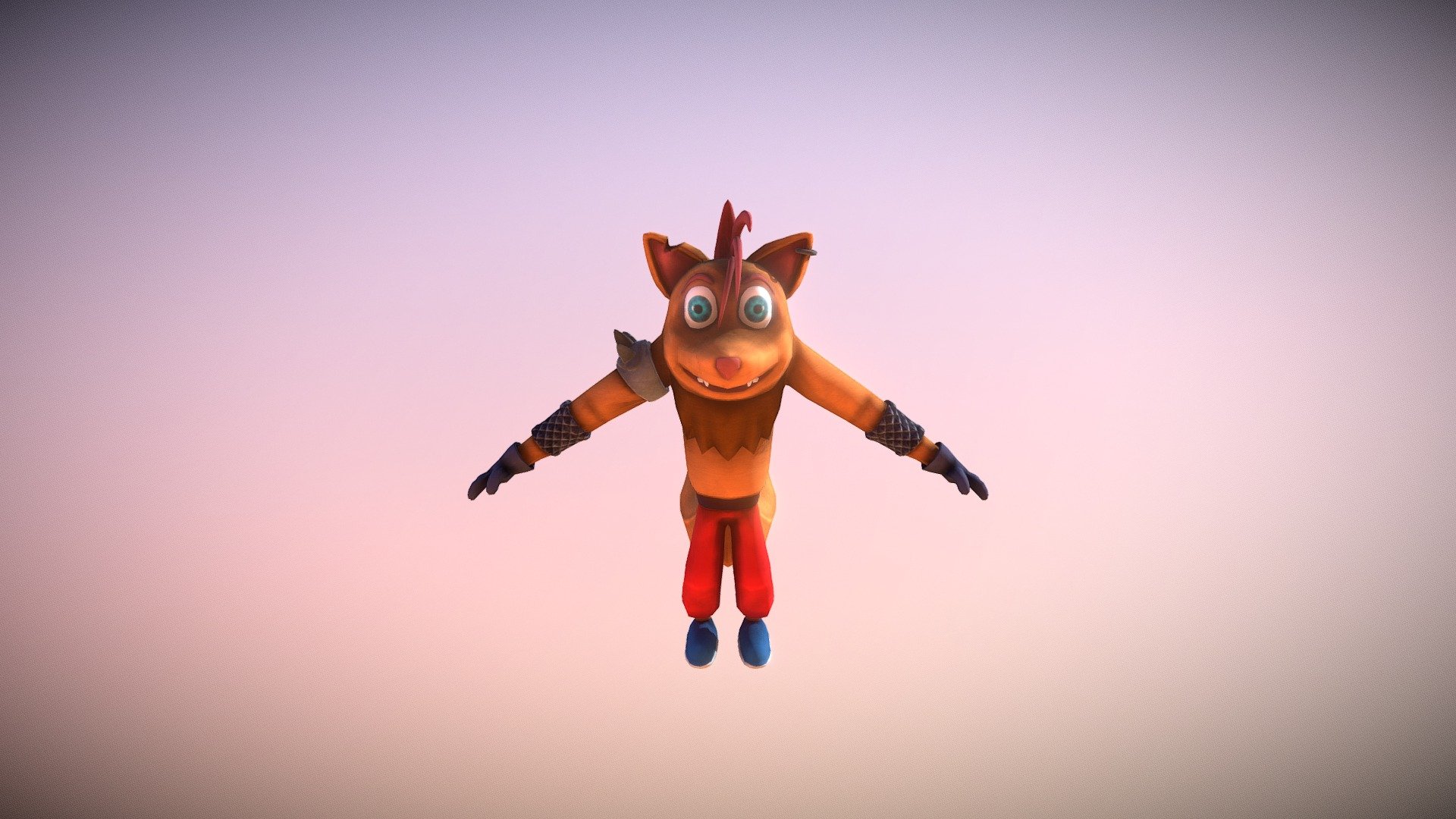 Personaje estilo cartoon