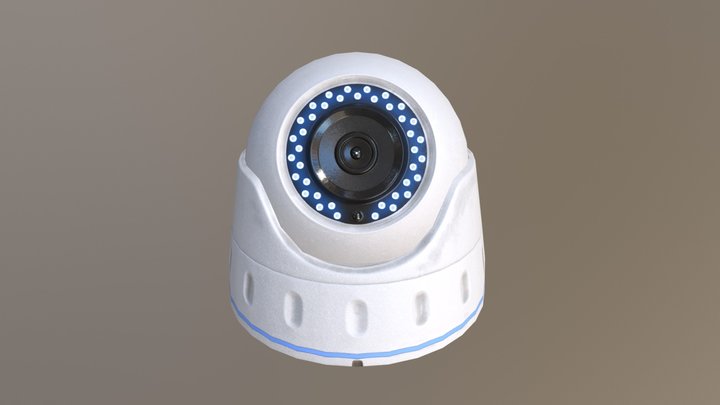 IP Dome Camera 3D Model
