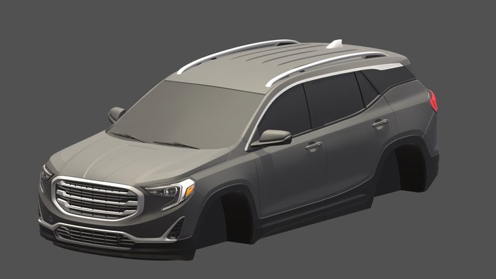 2020 GMC Terrain 3D Model