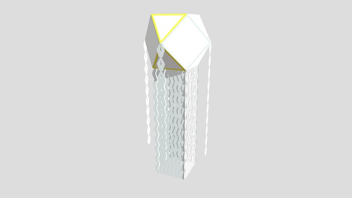 Vesak lantern 3D Model