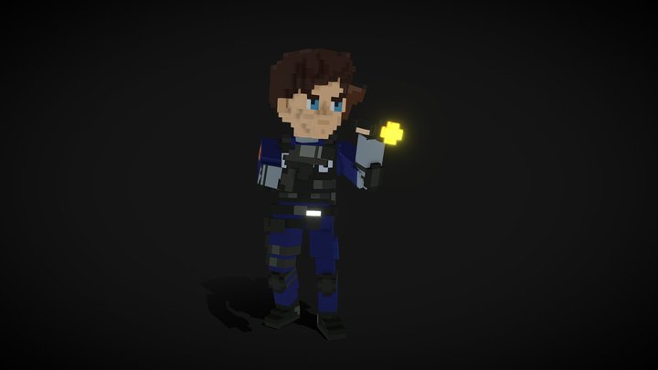 Leon RE2 3D Model