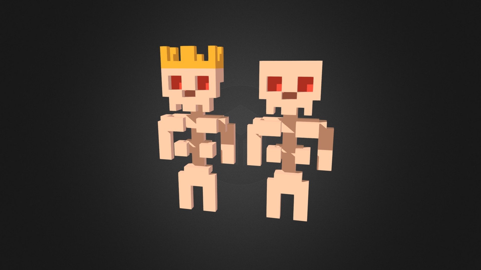 Mini Skeletons - 3D model by Lix3nn [61dfb98] - Sketchfab